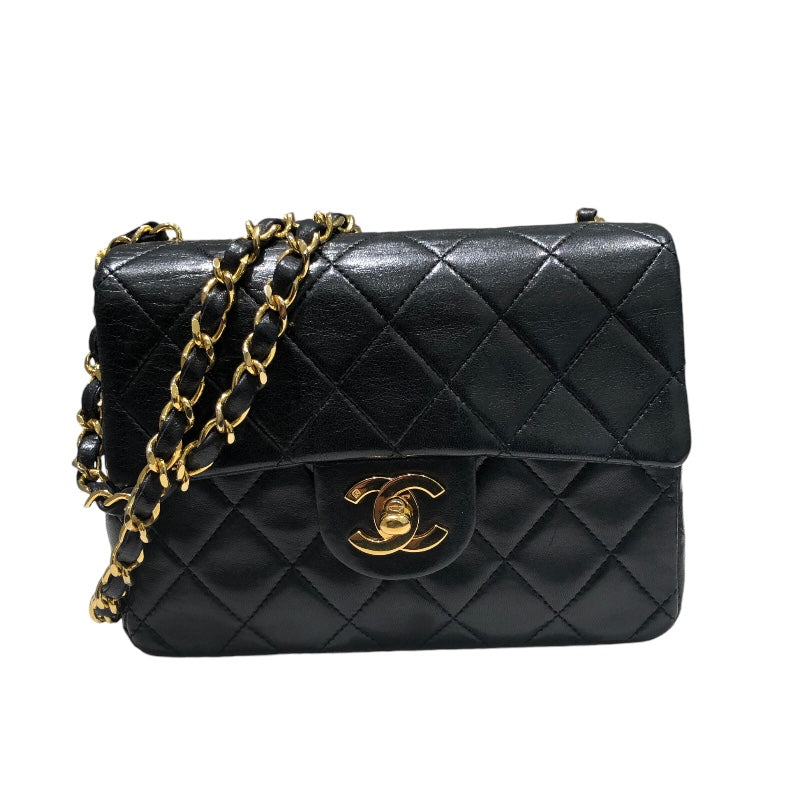 シャネル CHANEL ミニマトラッセ A01115 ブラック ゴールド金具 ラム レディース ショルダーバッグ | 中古ブランドリユースショップ  OKURA(おお蔵)