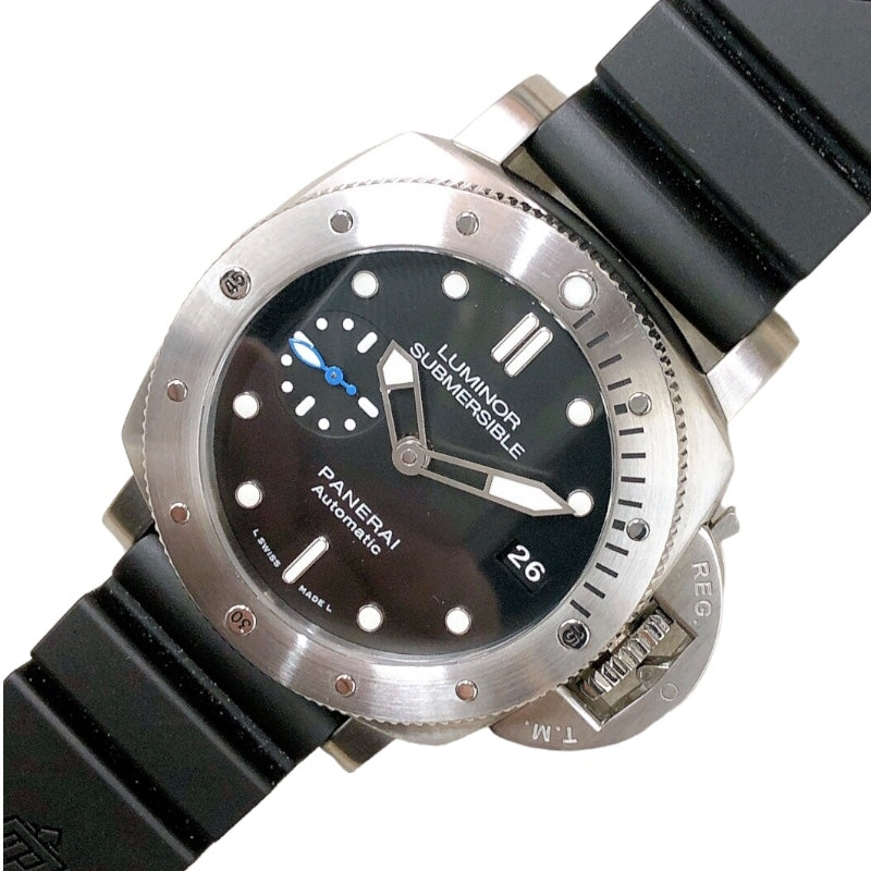 パネライ PANERAI ルミノール サブマーシブル 3デイズ アッチャイオ PAM00682 ステンレススチール メンズ 腕時計