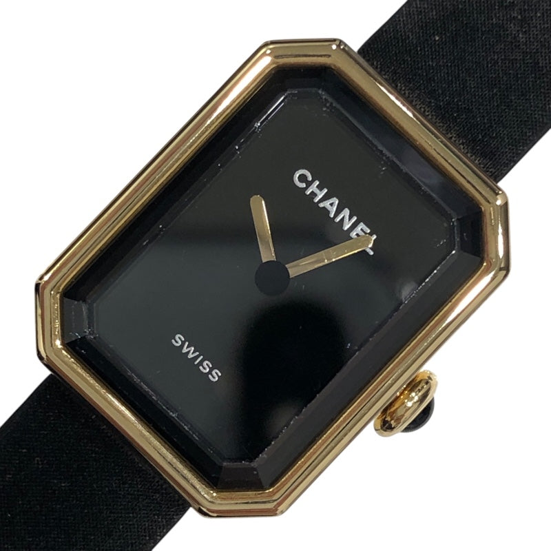 シャネル CHANEL プルミエール ヴェルヴェット H6125 ブラック K18YG レディース 腕時計 | 中古ブランドリユースショップ  OKURA(おお蔵)