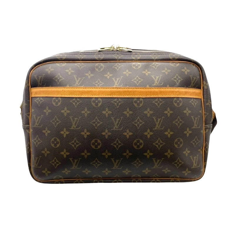 ルイ・ヴィトン LOUIS VUITTON リポーターGM M45252 ブラウン