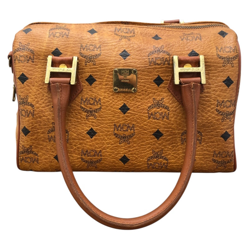 エム・シー・エム MCM ボストンバッグ ブラウン MCM ミニボストン