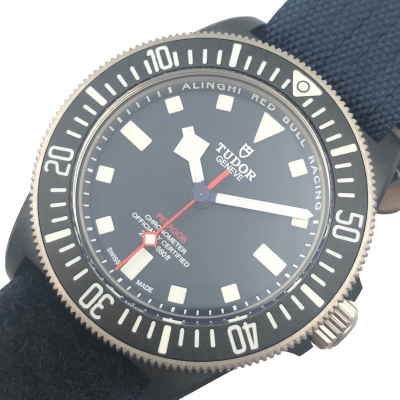 チューダー/チュードル TUDOR ペラゴス FXD アリンギ・レッドブル・レーシング 25707KN ネイビー カーボン メンズ 腕時計