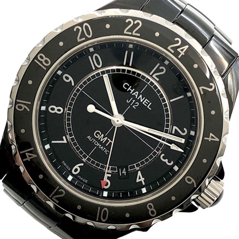 シャネル CHANEL J12 GMT 33㎜ H2012 セラミック/SS レディース 腕時計 | 中古ブランドリユースショップ OKURA(おお蔵)