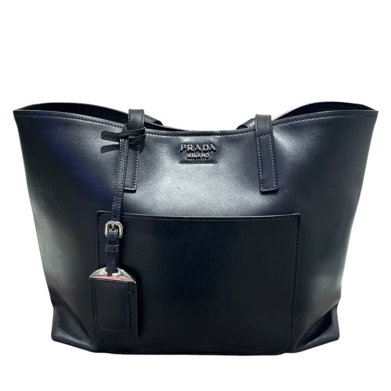 プラダ PRADA トートバッグ 1BG038 ブラック SV金具 レザー レディース トートバッグ | 中古ブランドリユースショップ  OKURA(おお蔵)