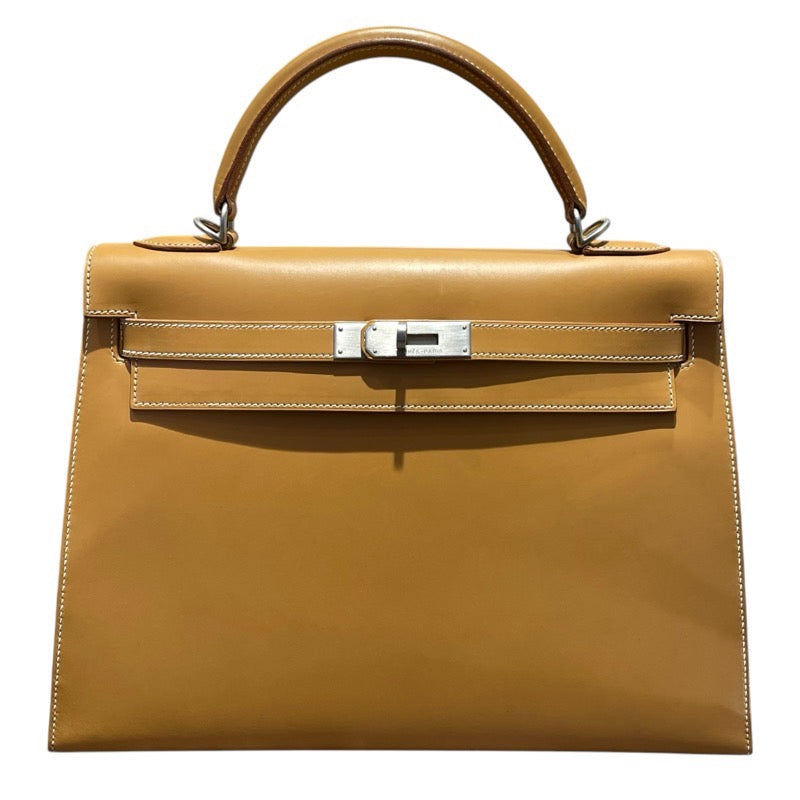 エルメス HERMES ケリー32 □E刻 ナチュラルサブレ SV金具 エルメス HERMES ケリー32 □E刻 ナチュラルサブレ SV金具