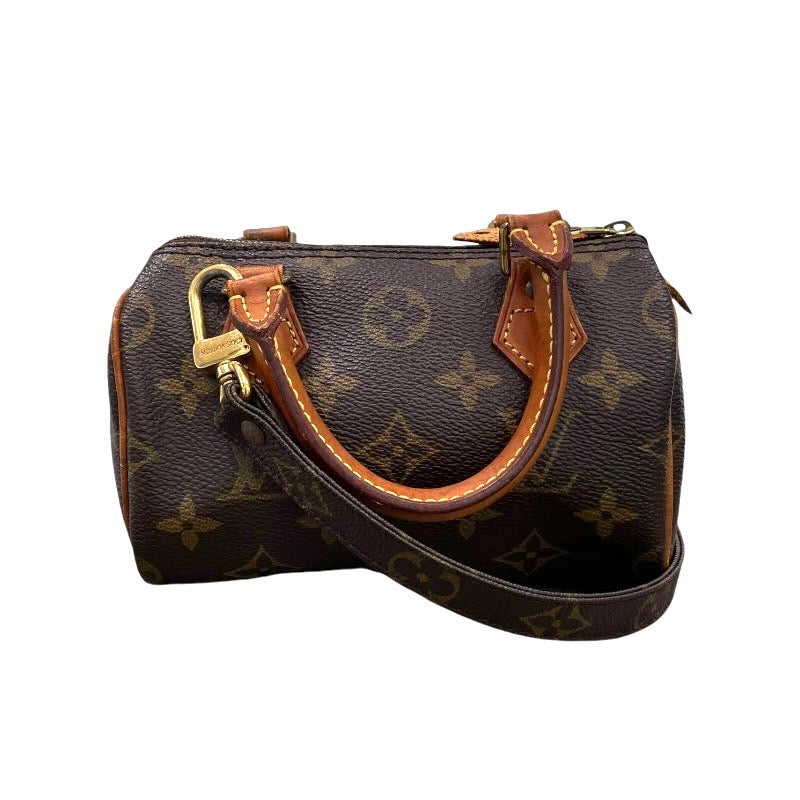 ルイ・ヴィトン LOUIS VUITTON ミニ スピーディ M41534 ブラウン モノグラム・キャンバス レディース ボストンバッグ |  中古ブランドリユースショップ OKURA(おお蔵)