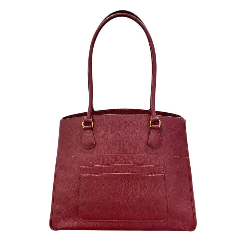 エルメス HERMES ラ・トート □C刻印 ルージュアッシュ×ゴールド