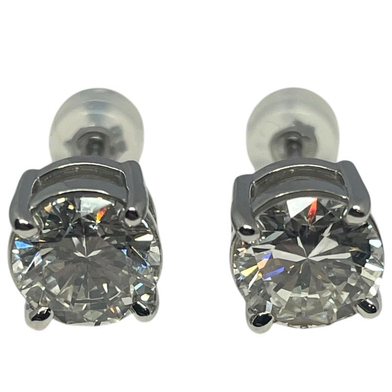 ダイヤモンドピアス pt900 ダイヤモンド ジュエリー | 中古ブランド  