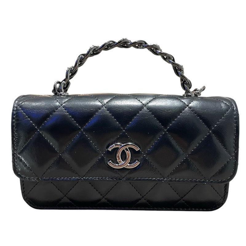 シャネル CHANEL マトラッセチェーンショルダー AP3566 ブラック