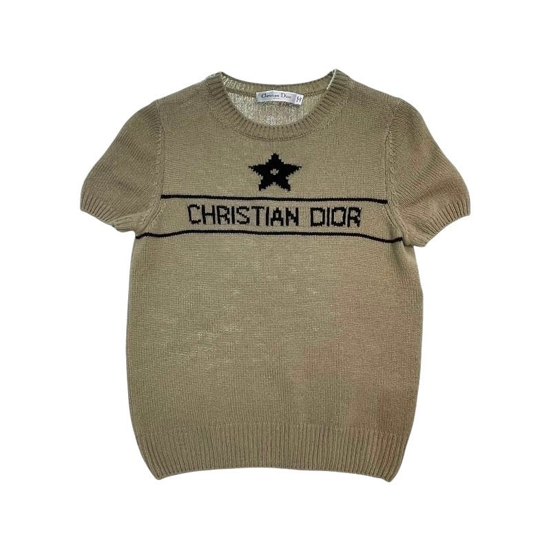 クリスチャン・ディオール Christian Dior ロゴショートスリーブセーター サイズ:36 244S98AM054 レディース ニッ |  中古ブランドリユースショップ OKURA(おお蔵)