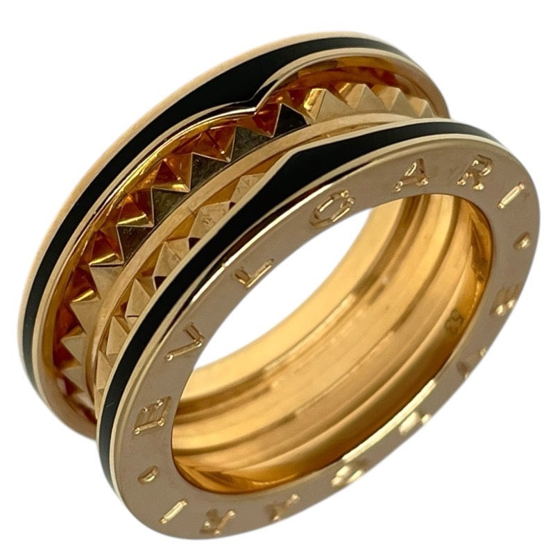 ブルガリ　ビーゼロワン　ワンバンド ブルガリ BVLGARI ビーゼロワンロックリング 2バンド 750PG