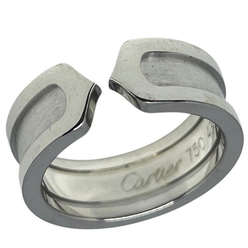 カルティエ Cartier C2リングSM ホワイトゴールド K18WG