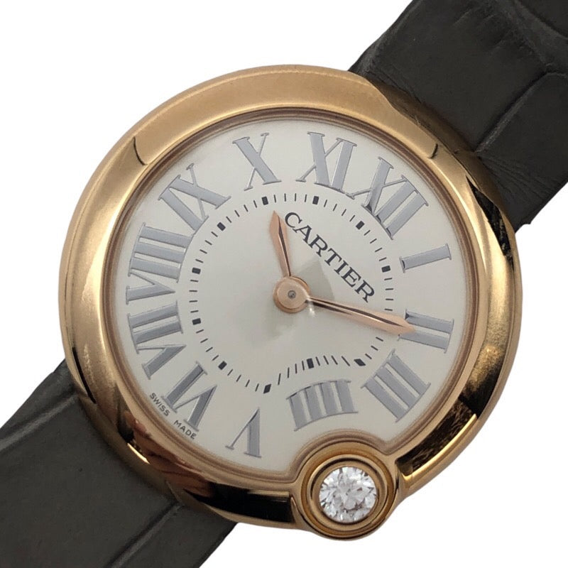 カルティエ Cartier バロンブランドゥ WGBL0005 ピンクゴールド K18 ...