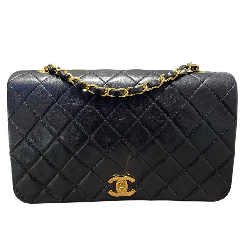 シャネル CHANEL マトラッセフルフラップ23 A02500 ブラック GD金具 ラムスキン レディース ショルダーバッグ |  中古ブランドリユースショップ OKURA(おお蔵)