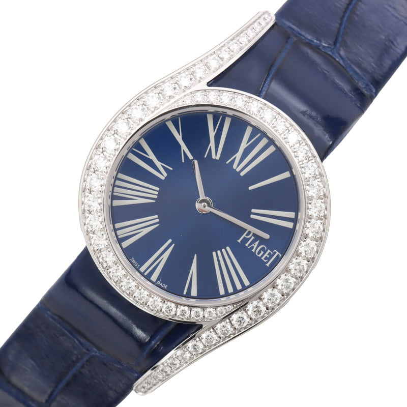 ピアジェ ライムライト ガラ G0A42163 K18WG アリゲーター（ベルト） ブルー 腕時計レディース – OKURA(おお蔵)ONLINE  STORE
