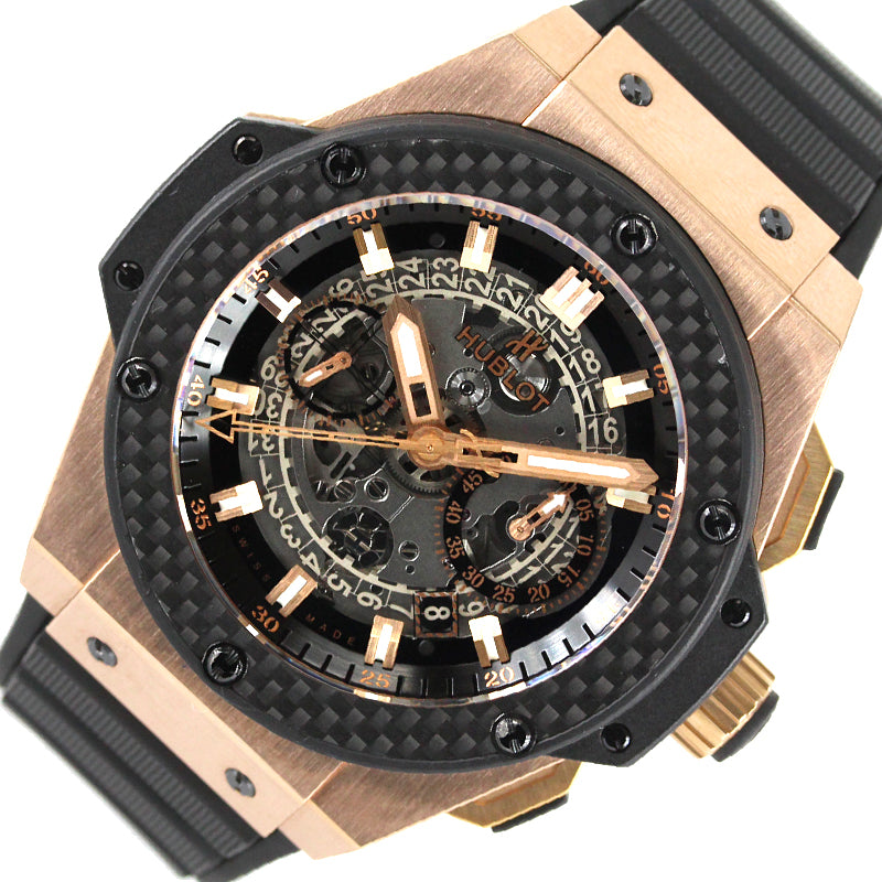 ウブロ HUBLOT キングパワー ウニコ キングゴールド 701.OQ.0180.RX