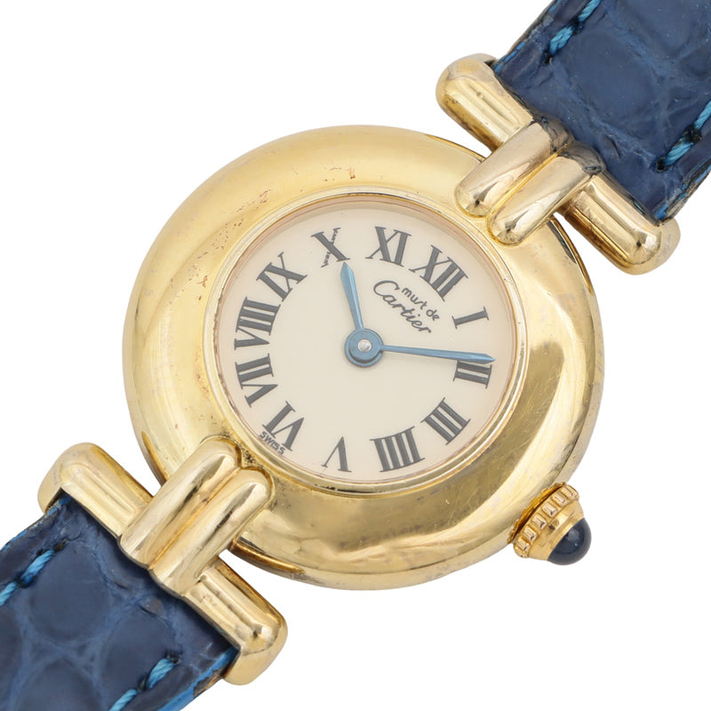 Cartier マスト コリゼ ベルメイユ レディース 腕時計 クオーツ最大約16素材機能