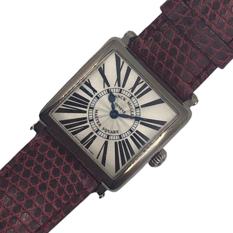 フランク・ミュラー FRANCK MULLER マスタースクエア 6002SQZ レッド