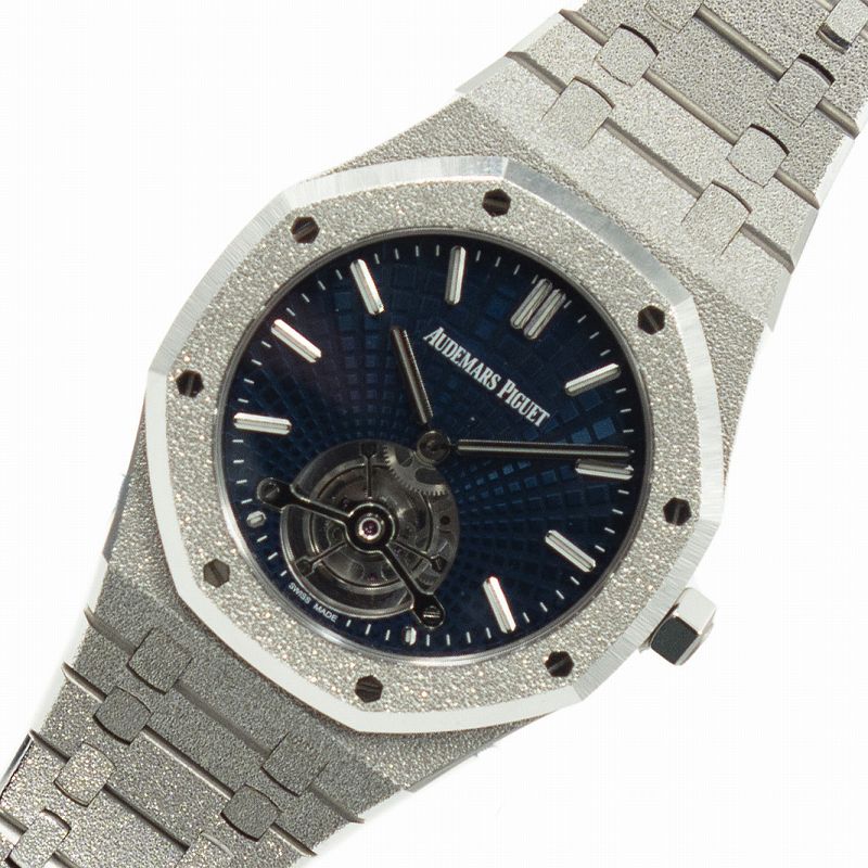 オーデマ・ピゲ AUDEMARS PIGUET ロイヤルオーク トゥールビヨン エクストラシン 26520BC.GG.1224BC.01 K18WG  自動巻き メンズ 腕時計