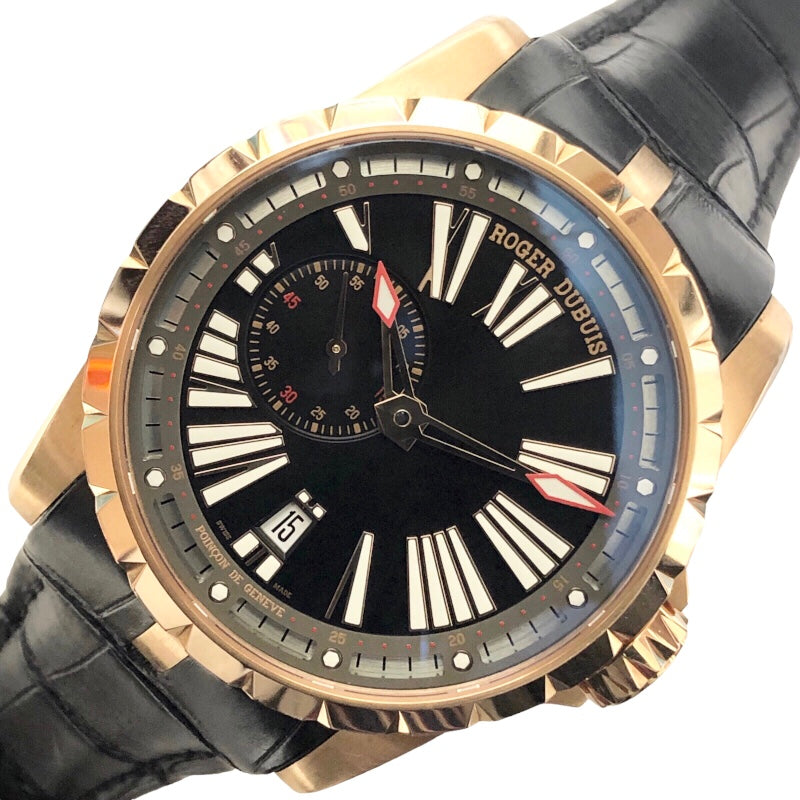 ロジェ・デュブイ ROGER DUBUIS エクスカリバー45 DBEX0544 ブラック K18PG 自動巻き メンズ 腕時計 |  中古ブランドリユースショップ OKURA(おお蔵)