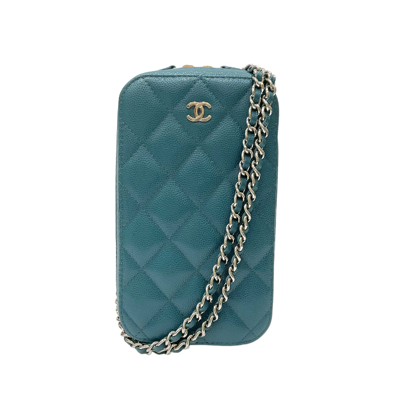 シャネル CHANEL マトラッセ ミニチェーンショルダーバッグ A70655