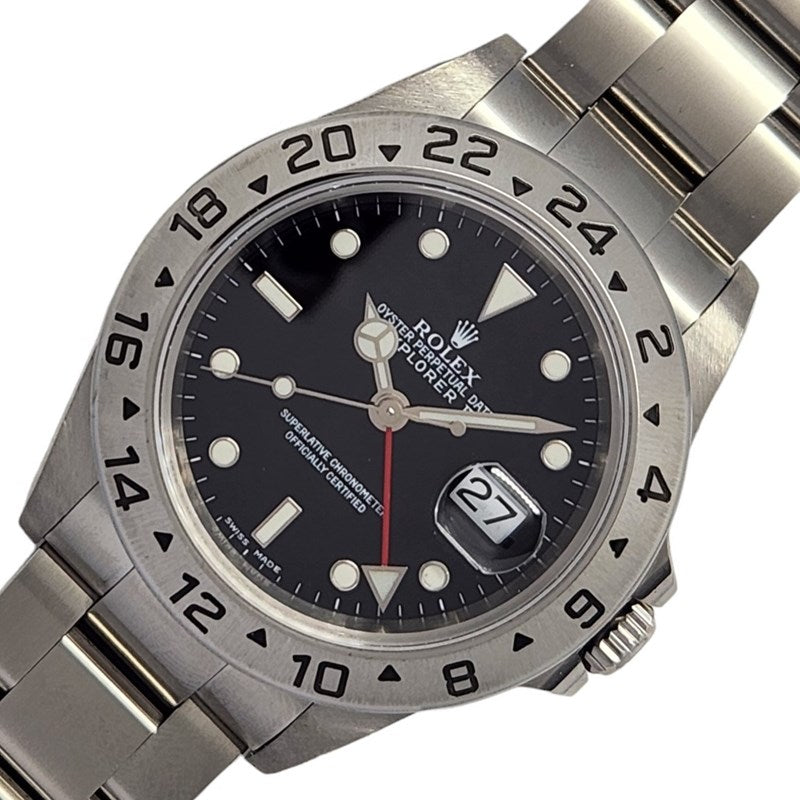 ロレックス ROLEX 16570 X番(1993年頃製造) ブラック メンズ 腕時計