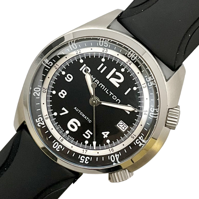 綺麗な状態ハミルトン 腕時計　H764550 メンズ 自動巻き デイト