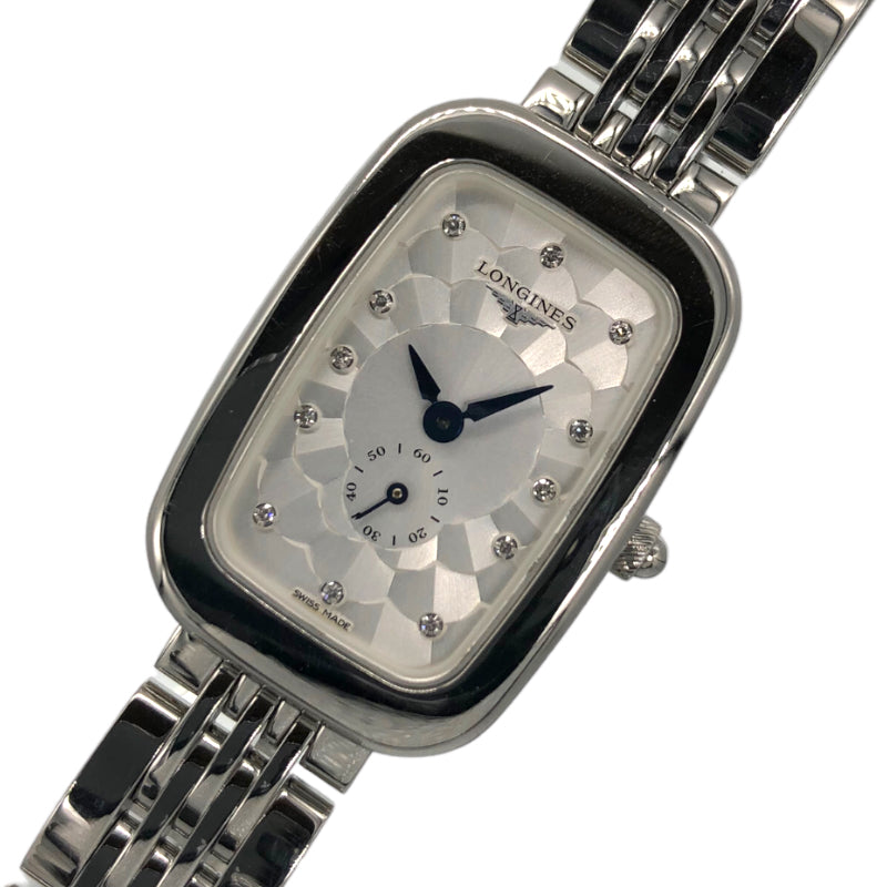 レディースロンジン LONGINES イクエストリアン L6.141.4 ホワイト SS レディース 腕時計