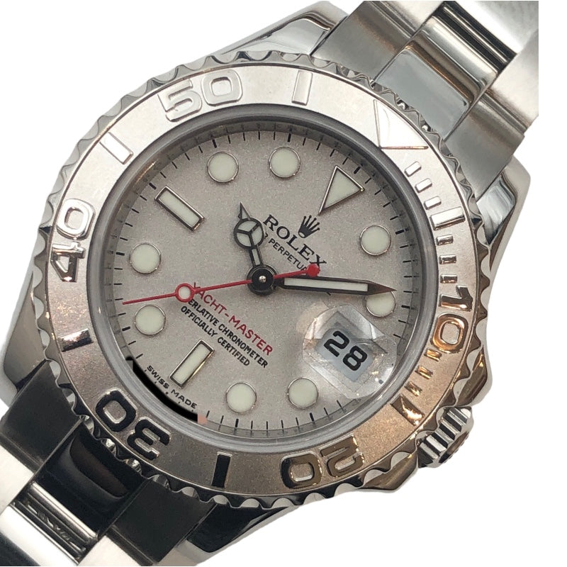 ロレックス ROLEX ヨットマスター ロレジウム 169622 V番 シルバー ...