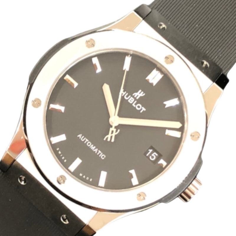 ウブロ HUBLOT クラシックフュージョン チタニウム 511.NX.1171.RX チタン/ラバー 自動巻き メンズ 腕時計