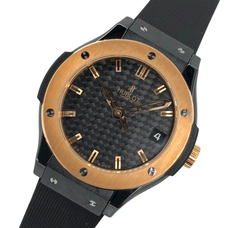 ウブロ HUBLOT クラッシックフュージョン 581.CO.1780.RX ブラック