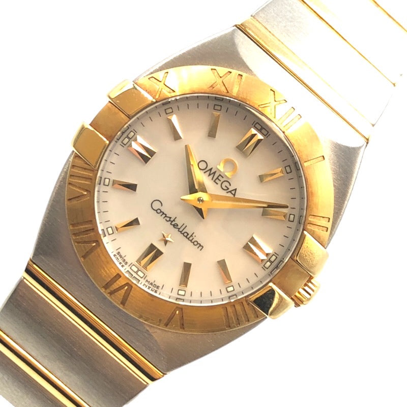 Omega Constellation レディース腕時計フェースは白蝶貝です