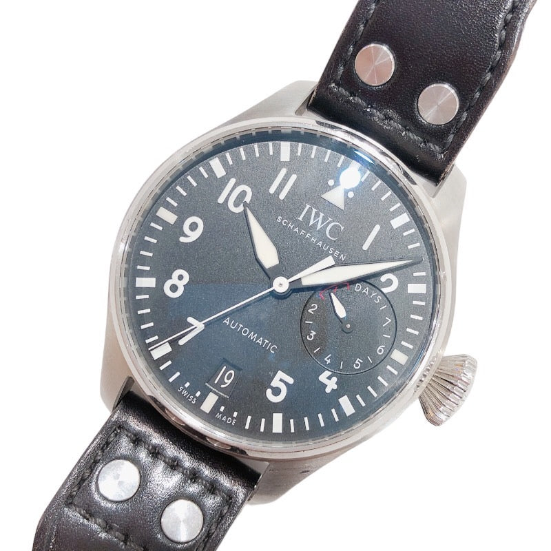 インターナショナルウォッチカンパニー IWC ビッグパイロットウォッチ　 IW500912 ブラック ステンレススチール 自動巻き メンズ 腕時計