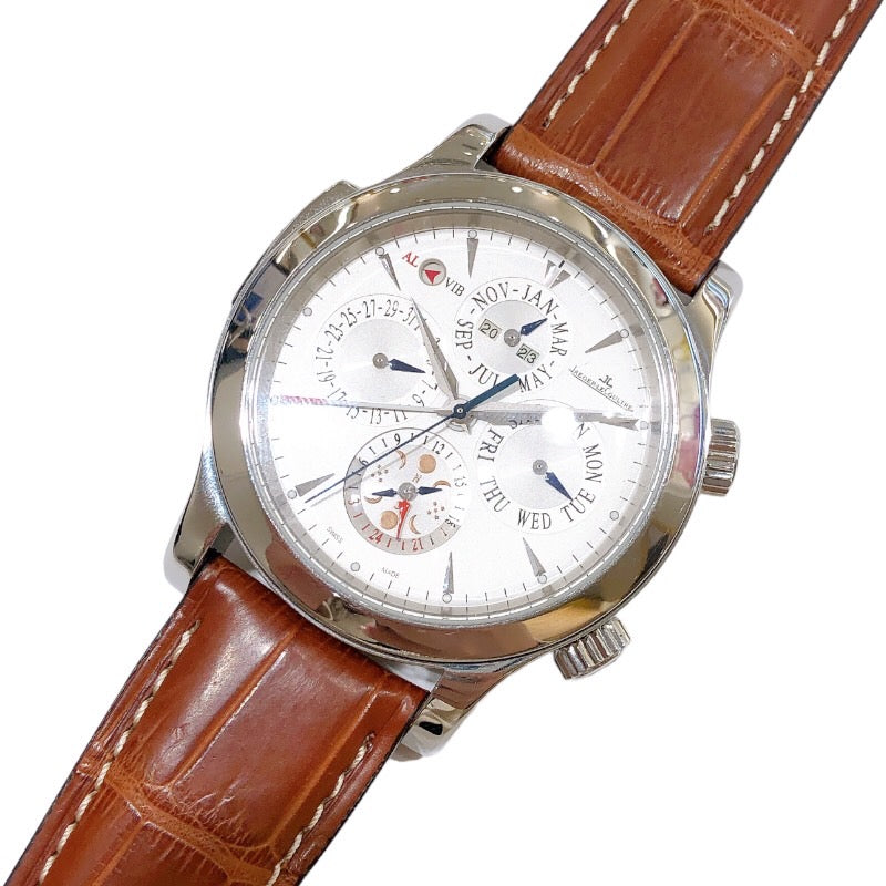 ジャガー・ルクルト JAEGER-LE COULTRE マスターグランド レヴェイユ 149.8.95 SS 自動巻き メンズ 腕時計 |  中古ブランドリユースショップ OKURA(おお蔵)