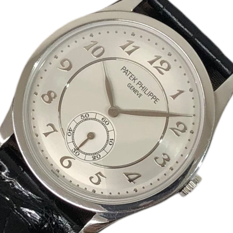 パテック・フィリップ PATEK PHILIPPE カラトラバ 5196P-001 シルバー