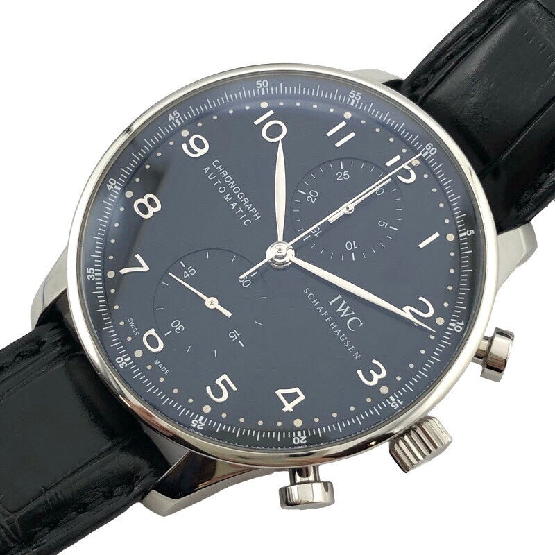 インターナショナルウォッチカンパニー IWC ポルトギーゼ クロノグラフ IW371447 SS メンズ 腕時計 | 中古ブランドリユースショップ  OKURA(おお蔵)