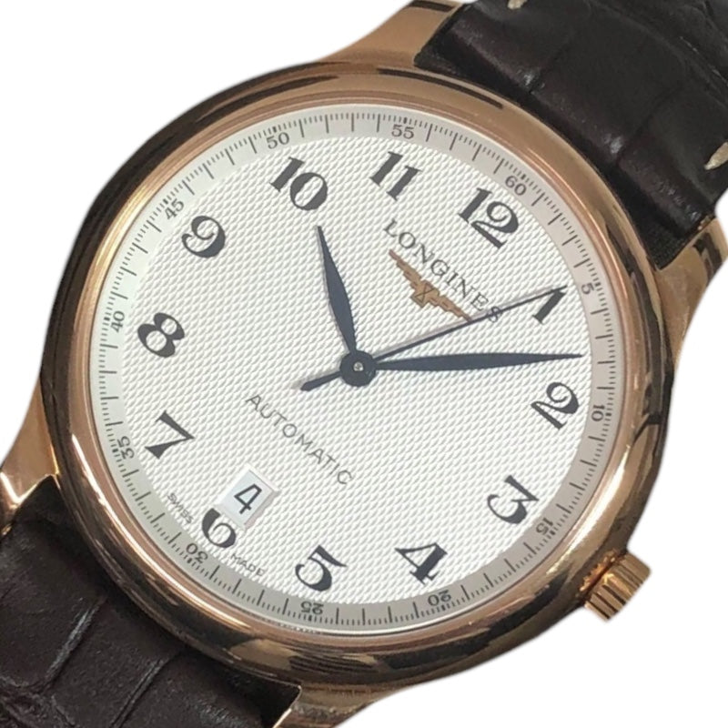 ロンジン LONGINES マスターコレクション L2.628.8.78.3 シルバー文字