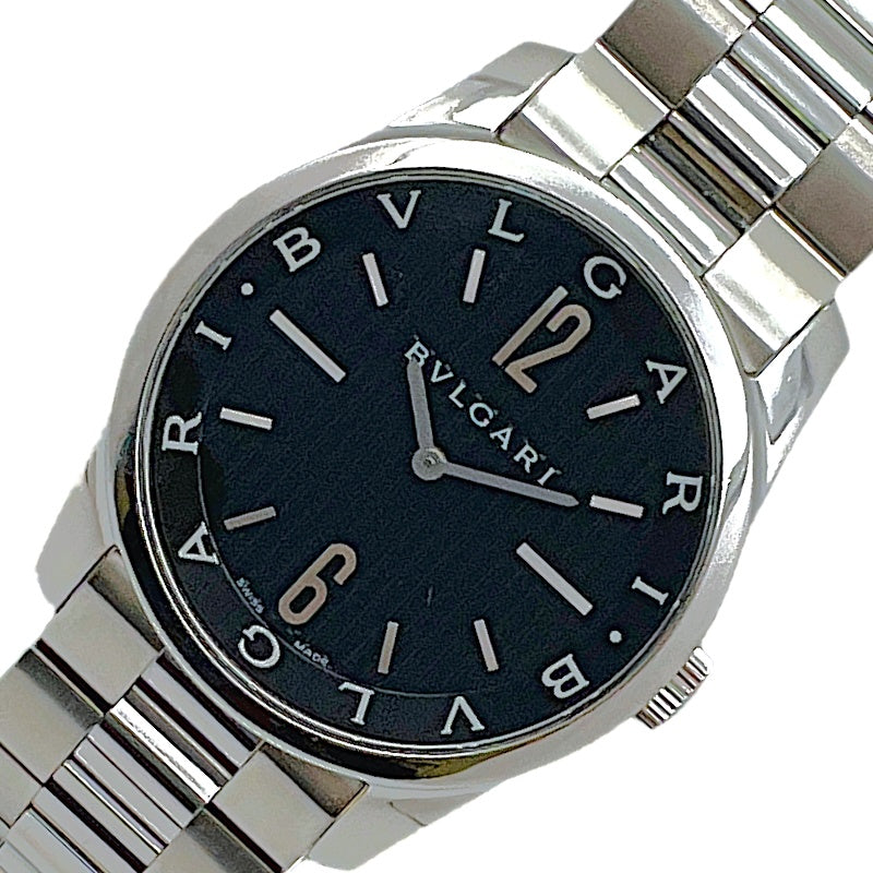 ブルガリ BVLGARI ソロテンポ ST42S ステンレススチール メンズ 腕時計