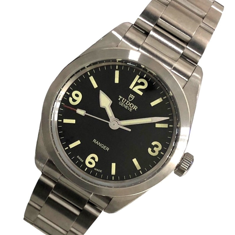 チューダー/チュードル TUDOR レンジャー 79950 ブラック SS メンズ 腕時計 | 中古ブランドリユースショップ OKURA(おお蔵)