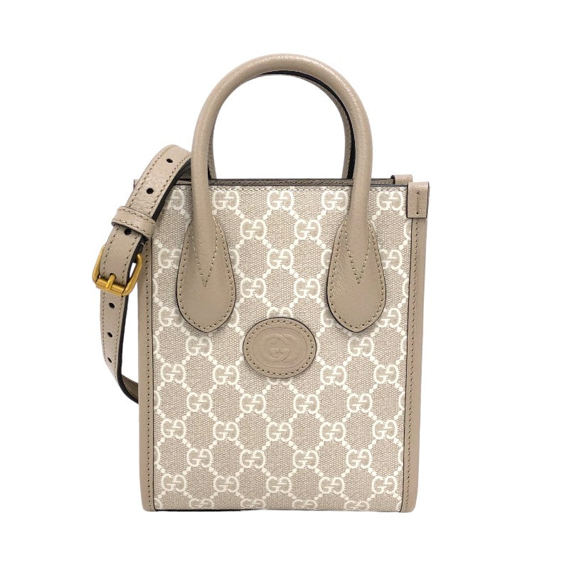 グッチ GUCCI インターロックイングG ミニトートバッグ 671623