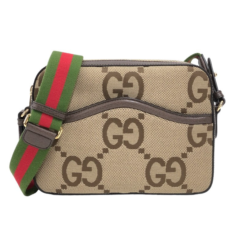 グッチ GUCCI ジャンボGG メッセンジャーバッグ 675891 ブラウン GG