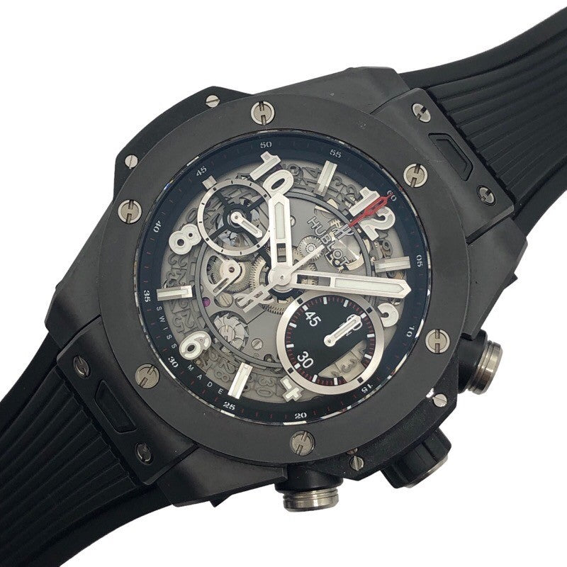 ウブロ HUBLOT ビッグバン　ウニコ　ブラックマジック 441.CI.1171.RX チタン/セラミック メンズ 腕時計