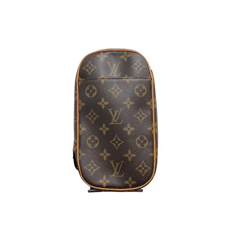 ルイ・ヴィトン LOUIS VUITTON ポシェットガンジュ M51870 ブラウン ...