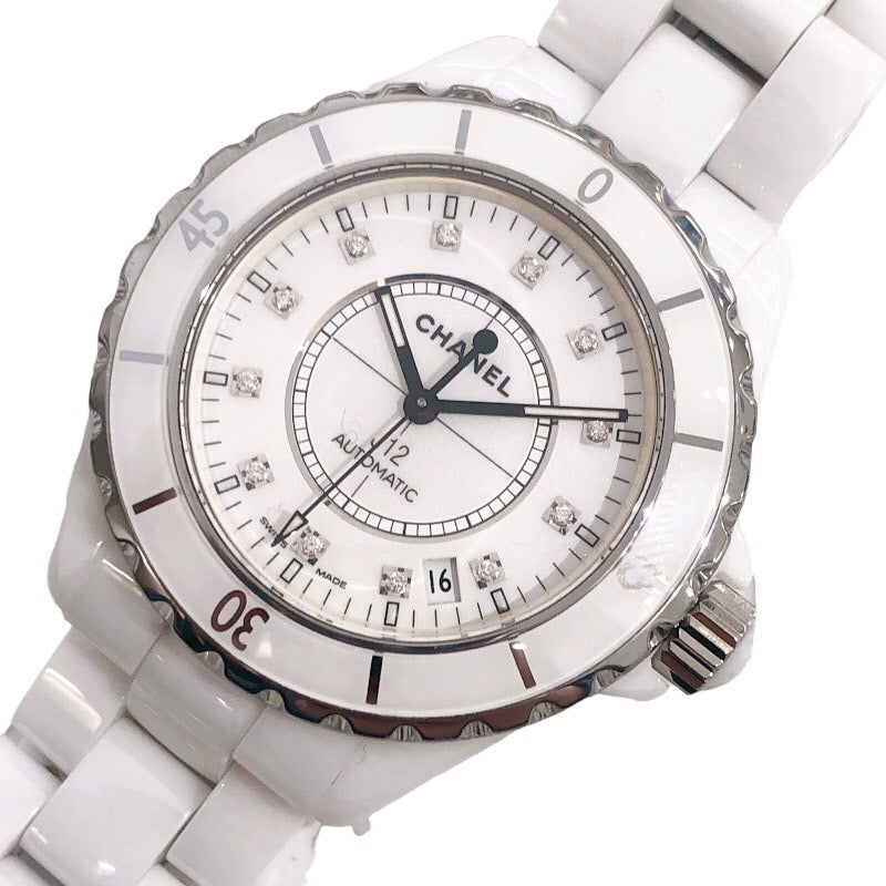 CHANEL J12 セラミック ホワイト 38mm 腕時計 - 時計