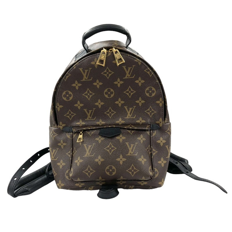 ヨコ18cmルイ・ヴィトン LOUIS VUITTON パームスプリングス バックパックPM M41560 ブラウン モノグラム・キャンバス レディース  リュック・デイパック