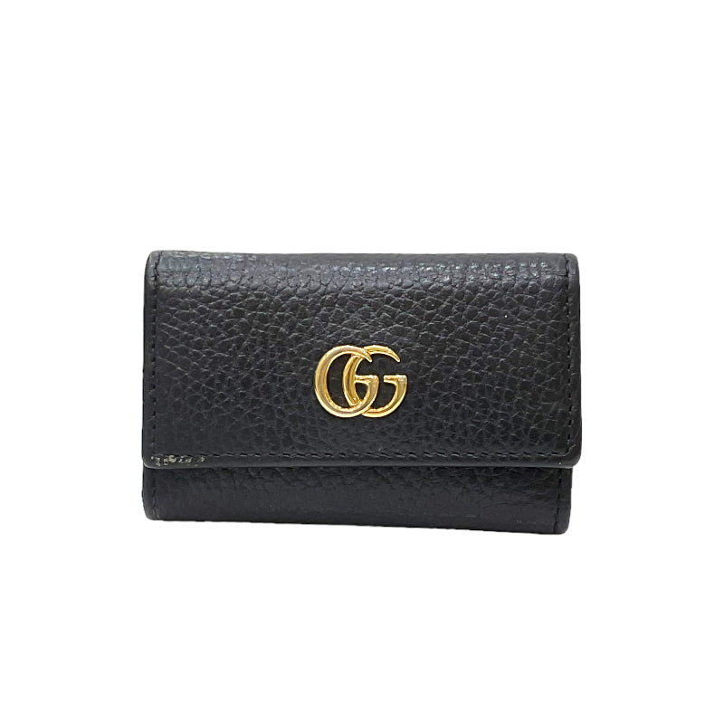 GUCCI グッチ シマ GG 6連 キーケース レザー シルバー金具 美品-