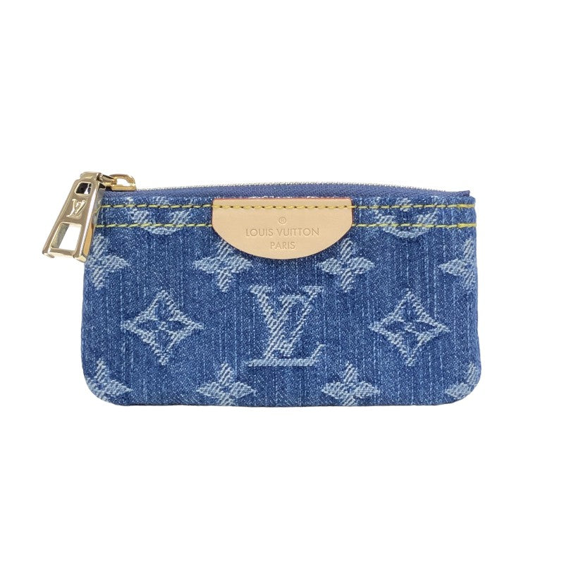 ルイ・ヴィトン LOUIS VUITTON ポシェット クレ M82961 モノグラム デニム モノグラム デニム レディース キーケース