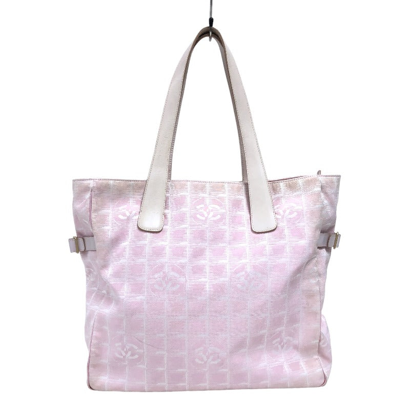 シャネル CHANEL ニュートラベル ライントートGM A15825 79 ピンク