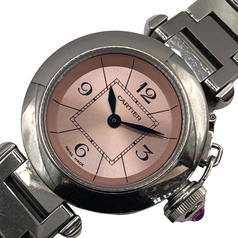 カルティエ Cartier ミスパシャ W31400008 SS レディース 腕時計