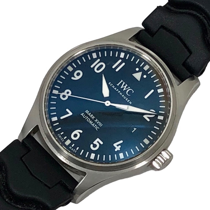 インターナショナルウォッチカンパニー IWC パイロットウォッチ マーク18 IW327009 SS/ラバーストラップ(社外) 自動巻き メンズ 腕時計